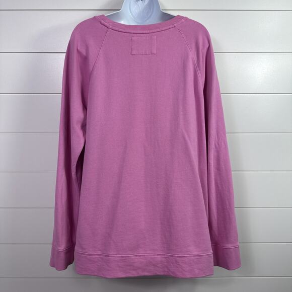 Lilly Pulitzer Luxletic Beachcomber Pullover Sweatshirt Lilac Rose sz XL - Picture 6 of 8